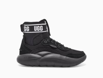 UGG LA Cloud Hi Womens Sneakers Black - AU 43DZ